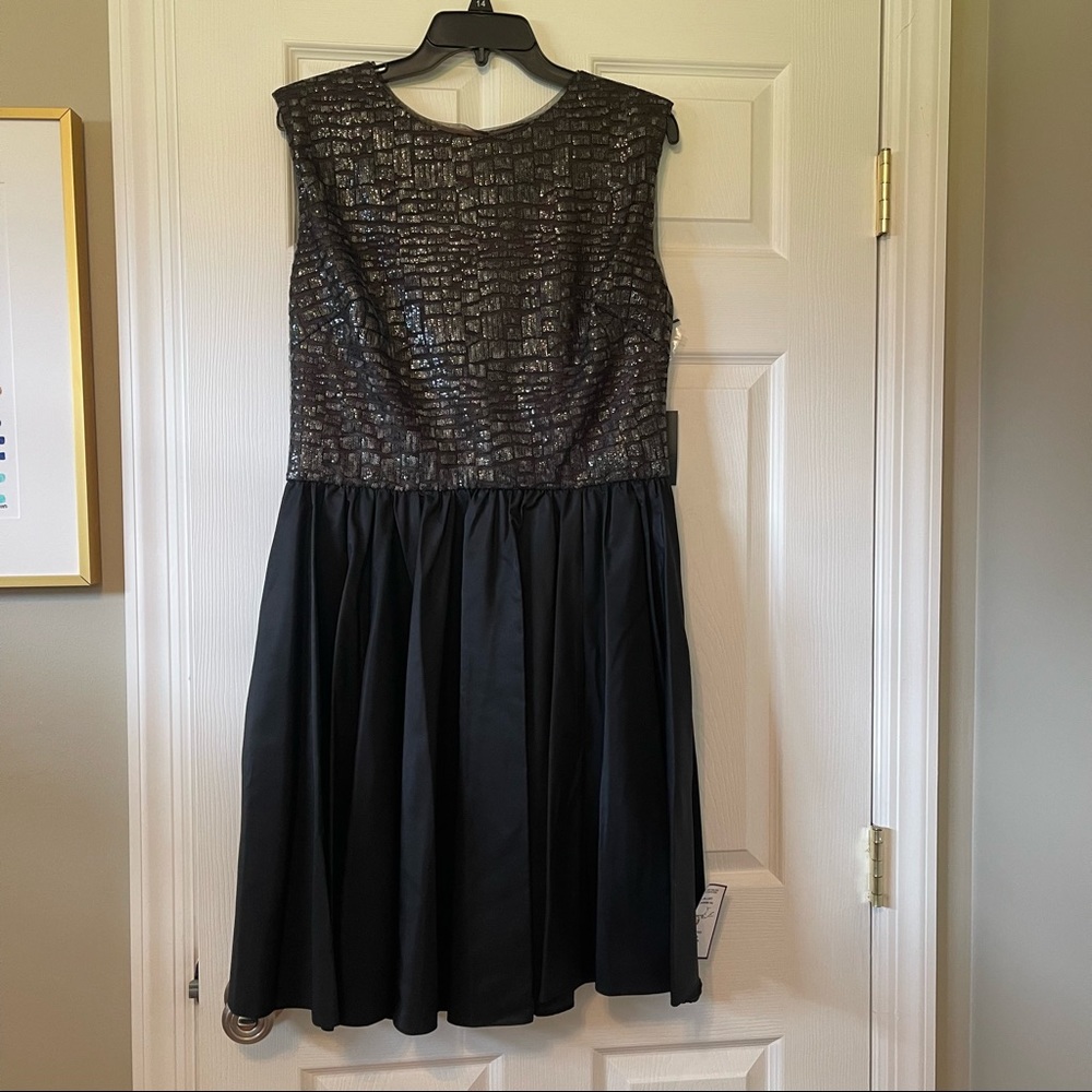 Vera Wang Open Back Dress